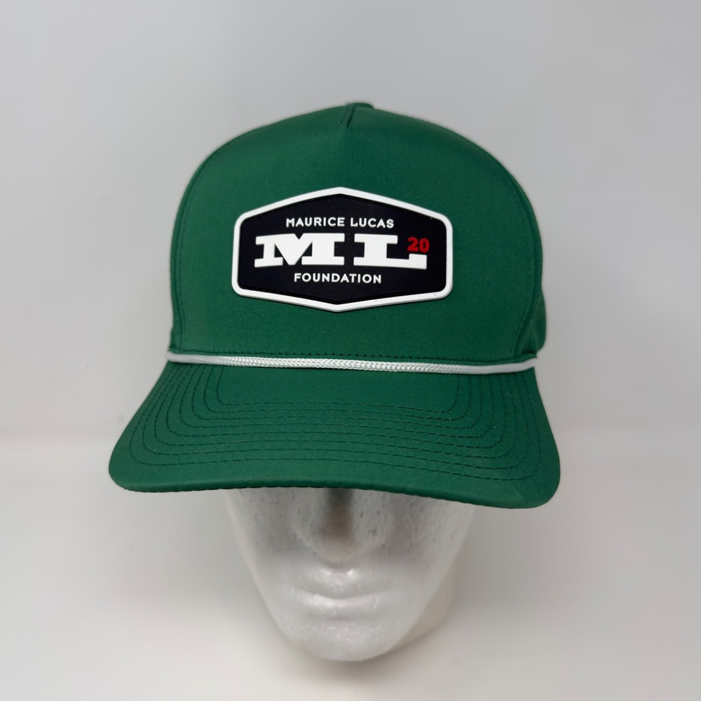 Portland Gear Maurice‎ Lucas Foundation Green Rope Snapback Hat Perforated Cap